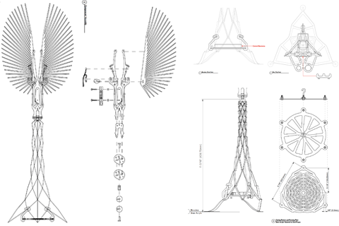 Amatria Moth schematics